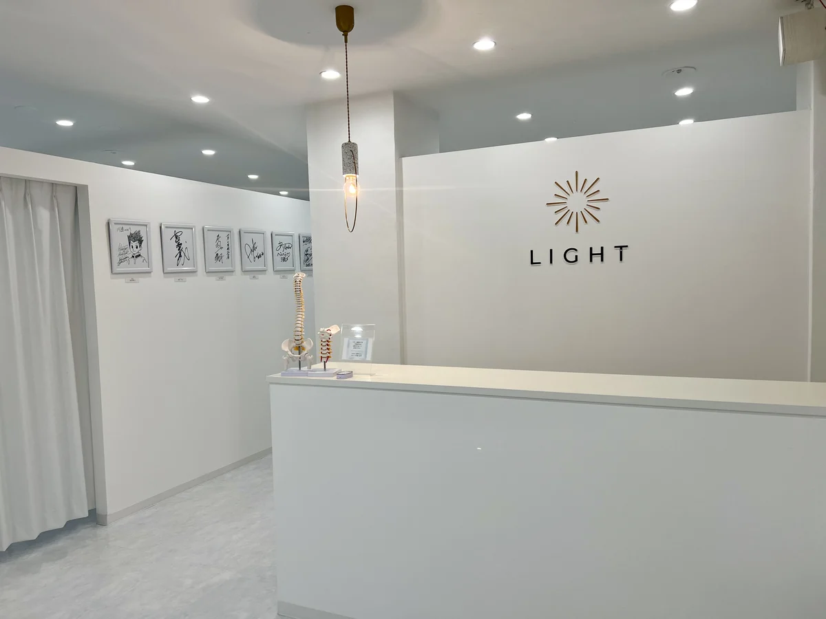 整体LIGHT仙台ハピナ名掛丁店の受付